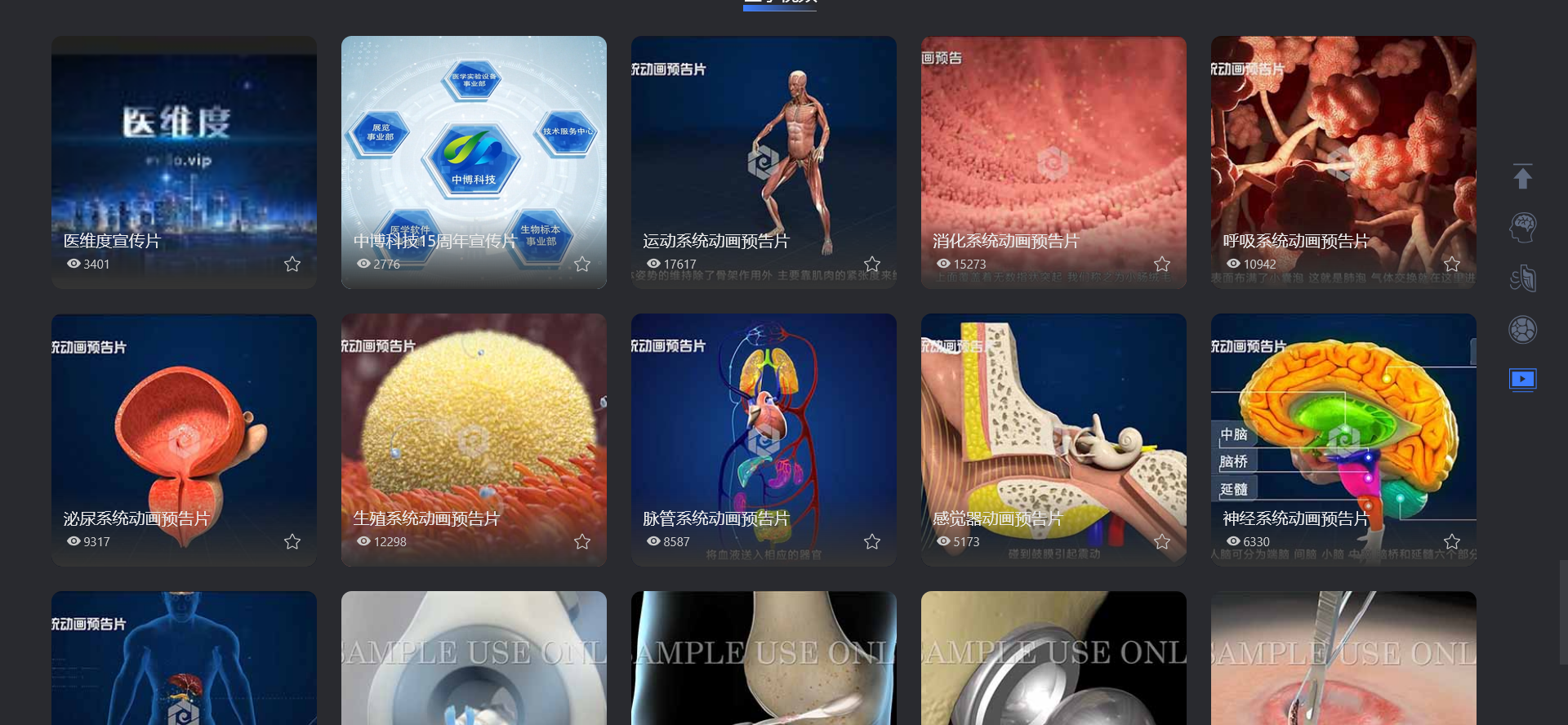 医维度 医学视频